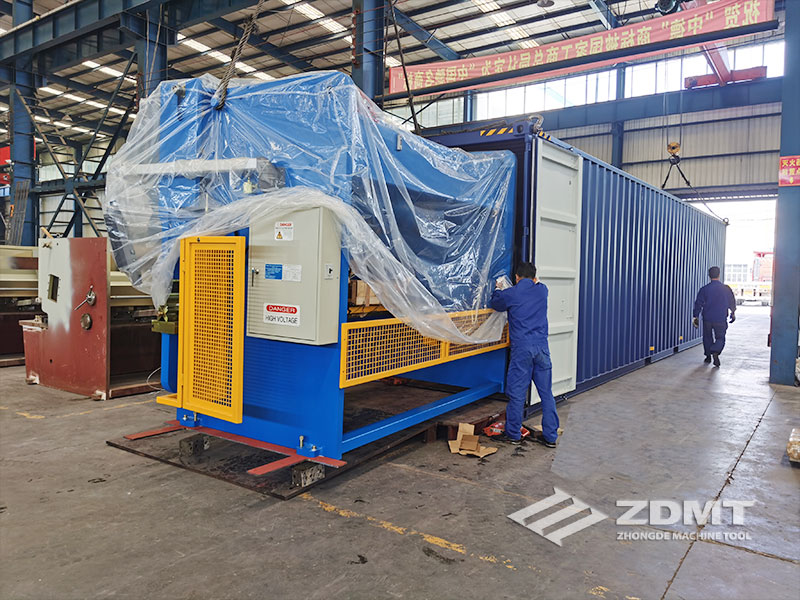 中東疫情沖擊之下，中德剪板機折彎機出口沙特